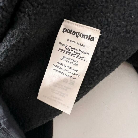 Patagonia Better Sweater Fleece Women’s S Black 1/4 Zip Long Sleeve Branded Logo - Picture 3 of 7